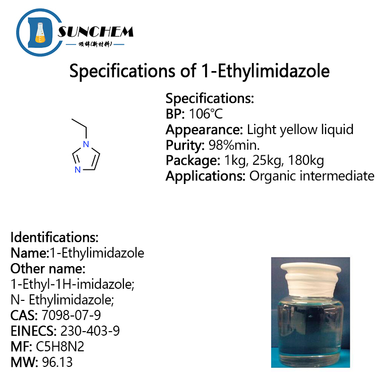 High quality 1-Ethylimidazole with cheap price CAS 7098-07-9