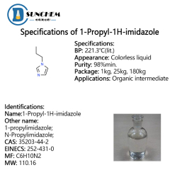 Factory supply 1-propyl-1H-imidazole / N-Propylimidazole cas 35203-44-2