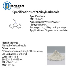 Factory supply CAS 1484-13-5 9-Vinylcarbazole With Good Price