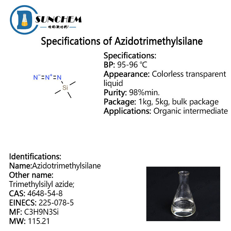 Professional High quality Azidotrimethylsilane cas 4648-54-8