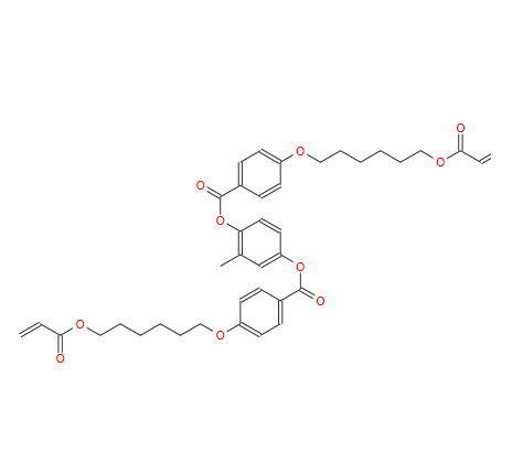 4-[[6-[(1-Oxo-2-propen-1-yl)oxy]hexyl]oxy]benzoic acid 1,1'-(2-methyl-1,4-phenylene) ester CAS 125248-71-7 price list