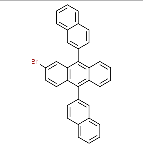 Factory Supply BDNA/2-Bromo-9,10-bis(2-naphthalenyl)anthracene cas 474688-76-1 with good price