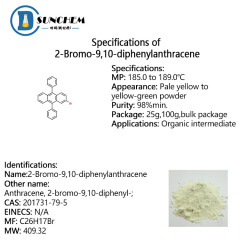 High Quality 2-Bromo-9,10-diphenylanthracene CAS NO 201731-79-5