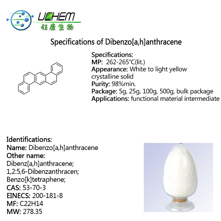 High quality Dibenzo[a,h]anthracene CAS 53-70-3