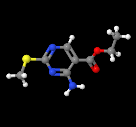 High quality Ethyl 4-amino-2-(methylthio)pyrimidine-5-carboxylate CAS 776-53-4