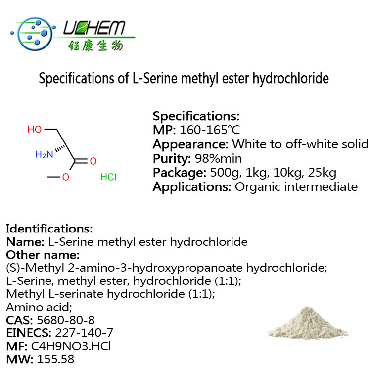 Factory supply L-Serine methyl ester hydrochloride CAS:5680-80-8