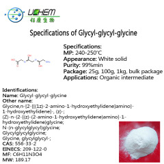 High purity Glycyl-glycyl-glycine cas 556-33-2 with good price