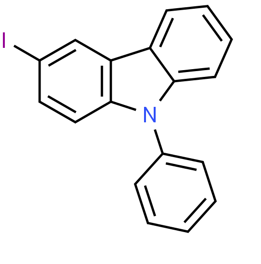 Wholesale 3-Iodo-N-phenylcarbazole cas 502161-03-7 with good price