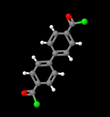 High quality Functional materials Biphenyl-4,4'-dicarbonyl dichloride CAS 2351-37-3