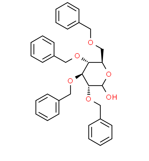 Factory price 2,3,4,6-Tetra-O-Benzyl-D-Glucopyranose CAS:4132-28-9 in China