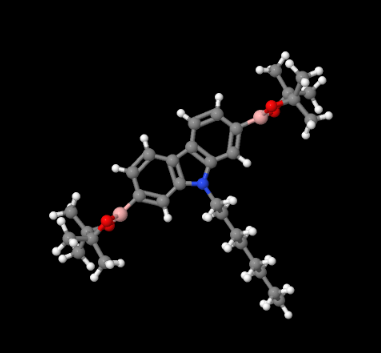 9-Octyl-2,7-bis(4,4,5,5-tetramethyl-1,3,2-dioxaborolan-2-yl)-9H-carbazole CAS 406726-92-9 with good quality