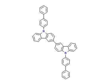 Factory supply Price 9,9'-Di(4-biphenylyl)-9H,9'H-3,3'-bicarbazole CAS 57102-51-9 in stock