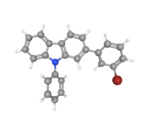 China factory 2-(3-Bromophenyl)-9-phenyl-9H-carbazole CAS 1365118-41-7 in stock