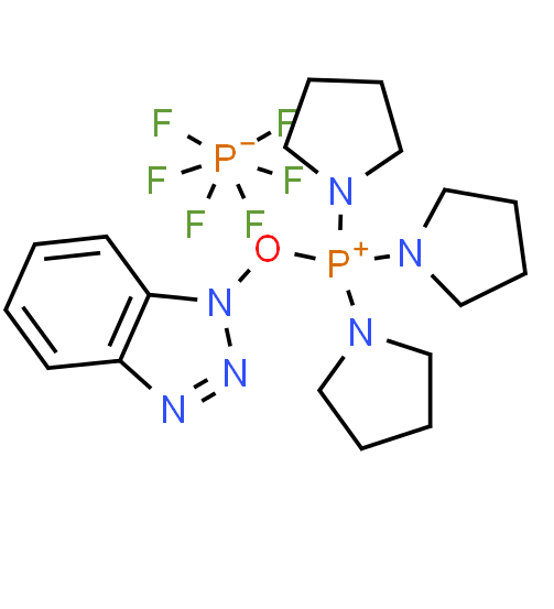 High purity Benzotriazole-1-yl-oxytripyrrolidinophosphonium hexafluorophosphate with low price CAS 128625-52-5