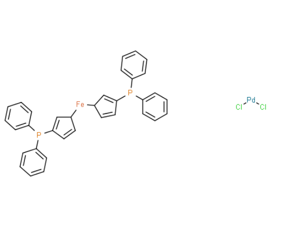High quality [1,1'-Bis(diphenylphosphino)ferrocene]dichloropalladium(II) cas 72287-26-4