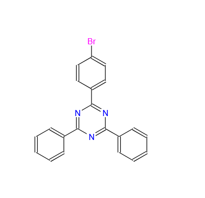 Manufacturer supply high quality 2-(4-bromophenyl)-4,6-diphenyl-1,3,5-triazine CAS no.23449-08-3