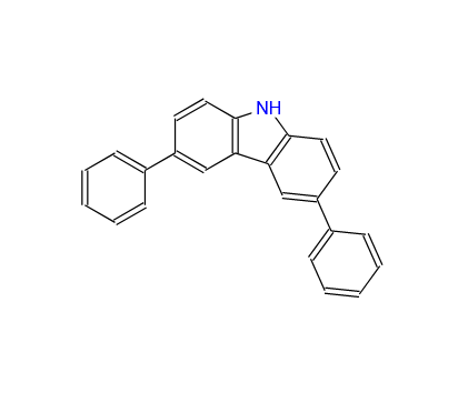 High Quality OLED intermediates 3,6-DIPHENYL-9H-CARBAZOLE CAS 56525-79-2