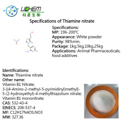 Factory stock supply Thiamine nitrate powder CAS 532-43-4