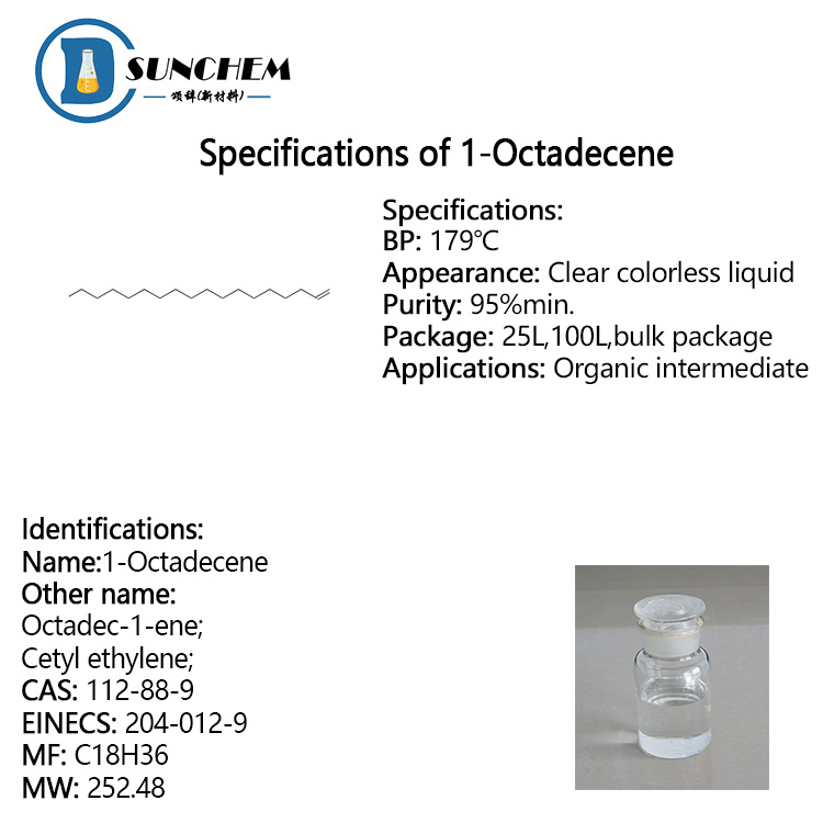 1-Octadecene CAS 112-88-9 with lowest price