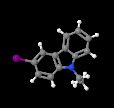 Manufacturer supply 3-Iodo-9-ethylcarbazole cas 50668-21-8