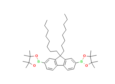 2,2'-(9,9-Dioctyl-9H-fluorene-2,7-diyl)bis(4,4,5,5-tetramethyl-1,3,2-dioxaborolane) CAS 196207-58-6