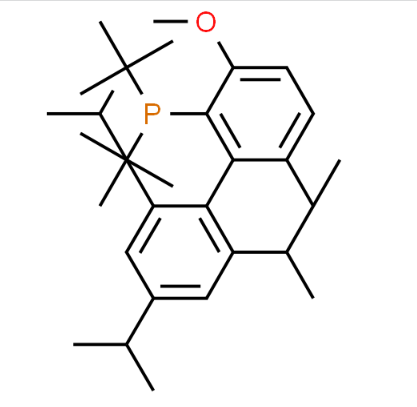 High quality Bis(2-methyl-2-propanyl)(2',4',6'-triisopropyl-3-methoxy-6-methyl-2-biphenylyl)phosphine CAS 1262046-34-3