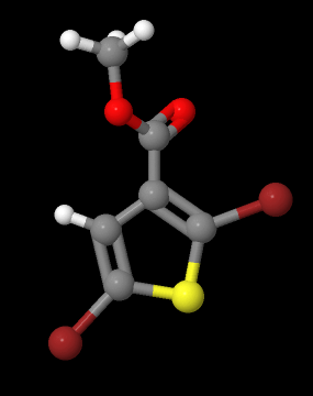 Professional supplier Methyl 2,5-Dibromo-3-thiophenecarboxylate CAS 89280-91-1 with white crystal powder in China