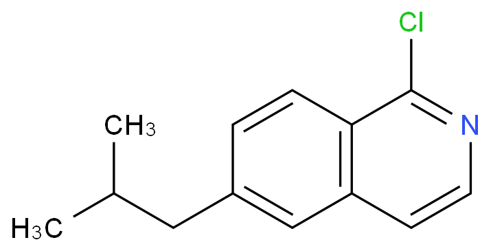 High quality Isoquinoline, 1-chloro-6-(2-methylpropyl)- CAS 1369071-17-9 with best price