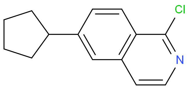 Buy discount Isoquinoline, 1-chloro-6-cyclopentyl- CAS 2488856-65-9