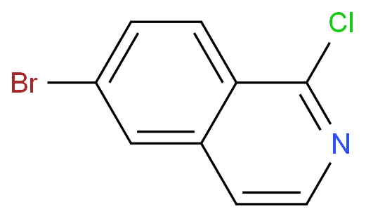 low price high quality 6-Bromo-1-chloroisoquinoline CAS 205055-63-6 in China