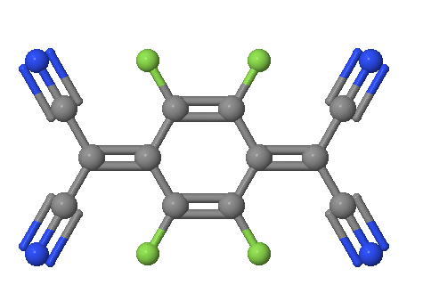 China F4-TCNQ / 2,3,5,6-Tetrafluoro-7,7,8,8-tetracyanoquinodimethane CAS 29261-33-4 factory