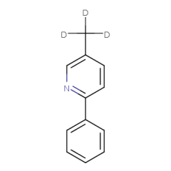 China Pyridine, 5-(methyl-d3)-2-phenyl- CAS 1622235-49-7 in stock