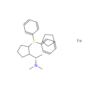 China (S)-(+)-N,N-Dimethyl-1-[(2-diphenylphosphino)ferrocenyl]ethylamine CAS 55650-58-3 supplier