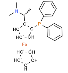 (R)-(-)-N,N-Dimethyl-1-[(S)-2-(diphenylphosphino)ferrocenyl]ethylamine CAS 55700-44-2 made in China