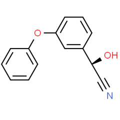 (S)-2-Hydroxy-2-(3-phenoxyphenyl)acetonitrile CAS:61826-76-4 factory