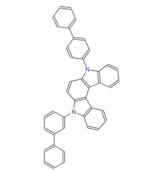 Factory price 5-([1,1'-Biphenyl]-3-yl)-8-([1,1'-biphenyl]-4-yl)-5,8-dihydroindolo[2,3-c]carbazole CAS 1800386-91-7 with high quality and competitive price