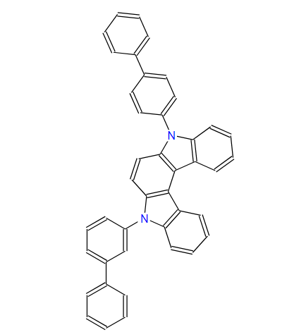 Factory price 5-([1,1'-Biphenyl]-3-yl)-8-([1,1'-biphenyl]-4-yl)-5,8-dihydroindolo[2,3-c]carbazole CAS 1800386-91-7 with high quality and competitive price