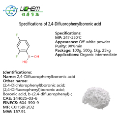 Factory supply 2,4-Difluorophenylboronic acid CAS 144025-03-6