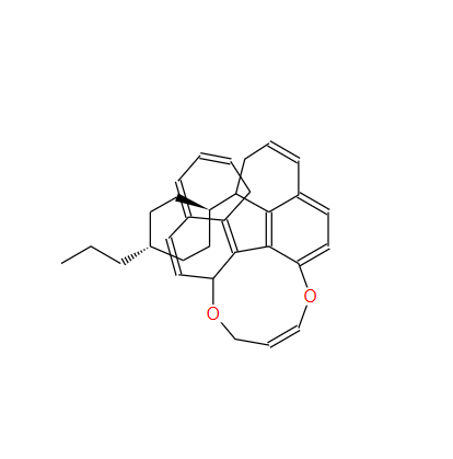 High purity 5,6-dihydro-5-(trans-4-propylcyclohexyl)-4h-dinaphtho(2,1-f:1',2'-h)(1,5)dioxonin CAS 693227-30-4