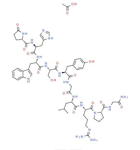 Factory Supply Gonadorelin CAS:34973-08-5 with high quality and competitive price