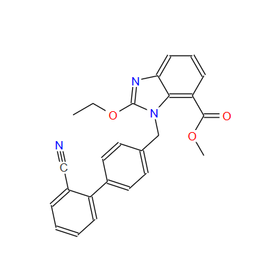 Methyl 1-[(2'-cyanobiphenyl-4-yl)methyl]-2-ethoxy-1H-benzimidazole-7-carboxylate CAS:139481-44-0 price list