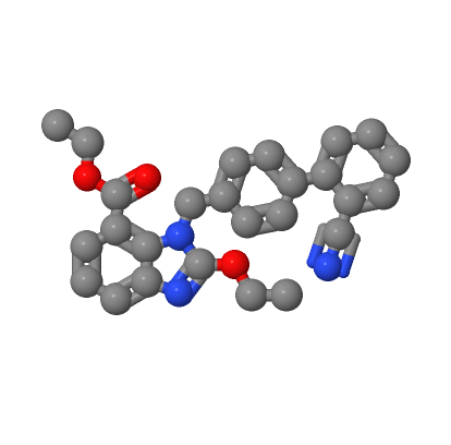 Buy discount Ethyl 2-ethoxy-1-[(2'-cyanobiphenyl-4-yl)methyl]-1H-benzimidazole-7-carboxylate CAS:139481-41-7