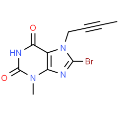 Factory supply 3-Methyl-7-(2-butyn-1-yl)-8-bromoxanthine CAS:666816-98-4 with competitive price