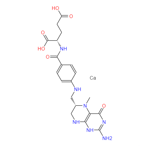 Manufacturer supply L-5-methyltetrahydrofolate calcium white solid CAS 151533-22-1 with low price