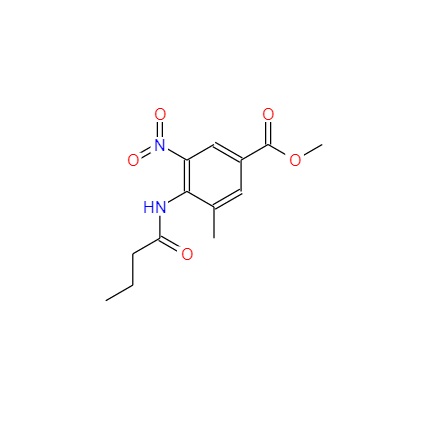 Hot sale 4-BUTANAMIDO-3-METHYL-5-NITROBENZOIC ACID off-white solid CAS 152628-01-8 in stock