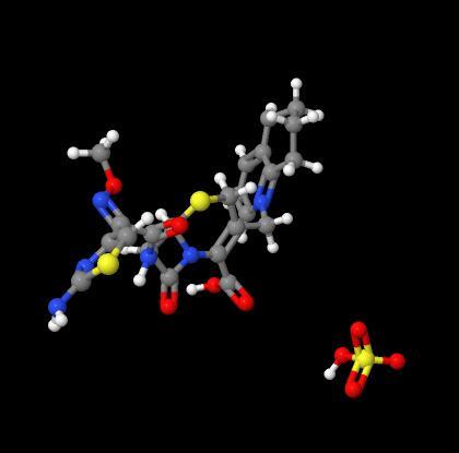 Manufacturer competitive price factory sell 25kg/drum white powder Cefquinome sulfate CAS 118443-89-3