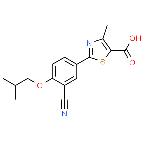 Hot selling high quality Febuxostat cas 144060-53-7