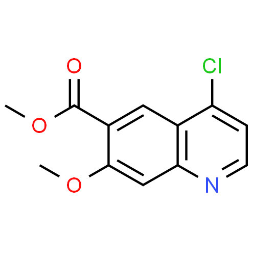 High quality Methyl 4-chloro-7-methoxyquinoline-6-carboxylate CAS NO 205448-66-4 in stock