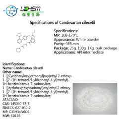 Factory supply Candesartan Cilexetil cas 145040-37-5