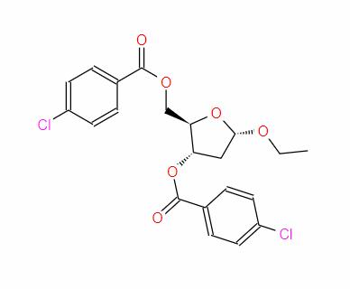 Supply High quality 1-ethoxy-2-deoxy-3,5-di-O-p-chlorobenzoyl-D-ribose cas 896451-02-8